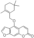 CAS # 54278-75-0, Iselin, 4-[(2,5,5-Trimethyl-1-cyclohexen-1-yl)methoxy]-7H-furo[3,2-g][1]benzopyran-7-one
