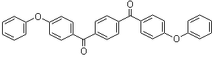 1,4-双(4-苯氧基苯甲酰基)苯分子结构 (CAS 54299-17-1)