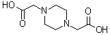 CAS # 5430-78-4, 1,4-Piperazinediacetic acid, NSC 13414