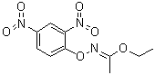 structure of CAS# 54322-32-6, N-(2,4-二硝基苯氧基)亚氨代乙酸乙酯