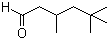 3,5,5-Trimethylhexanal molecular structure (CAS 5435-64-3)