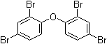 2,2',4,4'-四溴二苯基醚分子结构 (CAS 5436-43-1)