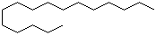 structure of CAS# 544-76-3, Hexadecane