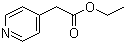 structure of CAS# 54401-85-3, 4-Pyridineacetic acid ethyl ester