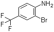 CAS 登录号：54403-97-3, 4-氨基-3-溴三氟甲苯, 2-溴-4-(三氟甲基)苯胺