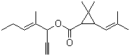 structure of CAS# 54406-48-3, 右旋反式炔戊菊酯