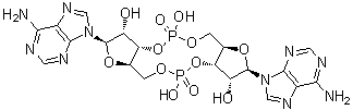 structure of CAS# 54447-84-6, 环二腺苷酸