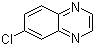 structure of CAS# 5448-43-1, 6-Chloroquinoxaline