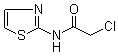 structure of CAS# 5448-49-7, 2-(2-Chloroacetamido)thiazole