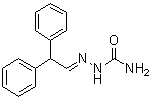 CAS 登录号：5449-28-5, 二苯基乙醛缩氨基脲