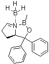 (3aR)-1-甲基-3,3-二苯基四氢吡咯并[1,2-c][1,3,2]氧杂氮杂硼杂戊环-硼烷络合物分子结构 (CAS 545435-36-7)