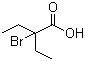 structure of CAS# 5456-23-5, 2-Bromo-2-ethylbutyric acid