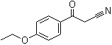 structure of CAS# 54605-62-8, 3-(4-Ethoxyphenyl)-3-oxopropionitrile