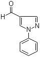 1-苯基-1H-吡唑-4-甲醛分子结构 (CAS 54605-72-0)