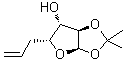structure of CAS# 546141-37-1, 5,6,7-三脱氧-1,2-O-(1-甲基亚乙基)-alpha-D-庚-6-烯呋喃木糖