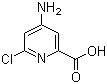 CAS # 546141-56-4, 4-Amino-6-chloro-2-pyridinecarboxylic acid