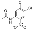 structure of CAS# 5462-30-6, N-(4,5-二氯-2-硝基苯基)乙酰胺