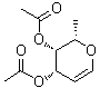 CAS 登录号：54621-94-2, 2,6-脱水-1,5-二脱氧-L-阿拉伯-己-5-烯糖二乙酸酯