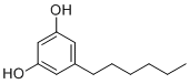 structure of CAS# 5465-20-3, 5-己基-1,3-苯二酚