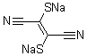 (Z)-2,3-二巯基-2-丁烯二腈二钠盐分子结构 (CAS 5466-54-6)