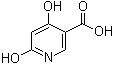 structure of CAS# 5466-62-6, 4,6-二羟基烟酸