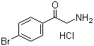 structure of CAS# 5467-72-1, 2-氨基-4'-溴苯乙酮盐酸盐