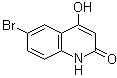 structure of CAS# 54675-23-9, 6-溴-4-羟基-2(1H)-喹啉酮