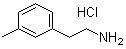structure of CAS# 5470-40-6, 3-甲基苯乙胺盐酸盐