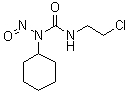 N'-(2-氯乙基)-N-环己基-N-亚硝基脲分子结构 (CAS 54749-91-6)