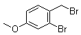 2-溴-4-甲氧基溴苄分子结构 (CAS 54788-18-0)
