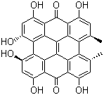 structure of CAS# 548-04-9, 金丝桃素
