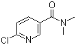 structure of CAS# 54864-83-4, 6-氯-N,N-二甲基烟酰胺