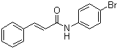 CAS 登录号：54934-81-5, N-(4-溴苯基)肉桂酰胺