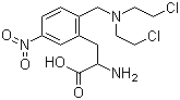 structure of CAS# 54940-95-3, 硝卡芥