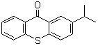 structure of CAS# 5495-84-1, 2-Isopropylthioxanthone