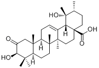 CAS 登录号：54963-52-9, 2-氧代果树酸, 2-氧代坡模醇酸