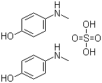 structure of CAS# 55-55-0, 4-甲氨基苯酚硫酸盐