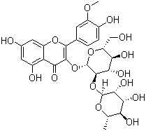 Isorhamnetin 3-O-neohesperidin molecular structure (CAS 55033-90-4)