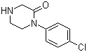 CAS # 55083-85-7, 1-(4-Chlorophenyl)piperazin-2-one