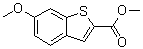 CAS # 550998-58-8, 6-Methoxybenzo[b]thiophene-2-carboxylic acid methyl ester, 6-Methoxybenzothiophene-2-carboxylic acid methyl ester