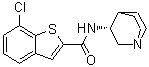Encenicline分子结构 (CAS 550999-75-2)