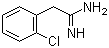 2-氯苯乙脒分子结构 (CAS 55154-88-6)