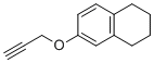 6-丙-2-炔氧基-1,2,3,4-四氢萘分子结构 (CAS 551940-88-6)