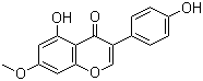 structure of CAS# 552-59-0, 樱黄素
