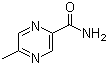structure of CAS# 5521-57-3, 5-甲基吡嗪-2-甲酰胺