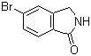 5-溴-2,3-二氢异吲哚-1-酮分子结构 (CAS 552330-86-6)