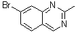 7-溴-2-甲基喹唑啉分子结构 (CAS 552331-87-0)
