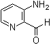 3-氨基-2-吡啶甲醛分子结构 (CAS 55234-58-7)