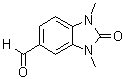 1,3-二甲基-2-氧代-2,3-二氢-1H-苯并咪唑-5-甲醛分子结构 (CAS 55241-49-1)