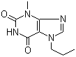 structure of CAS# 55242-64-3, 3-甲基-7-丙基黄嘌呤